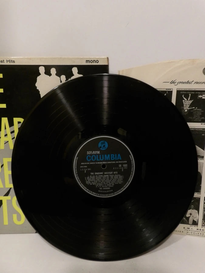 The Shadows' Greatest Hits Compilation - The Shadows - Vinyl - LP - Album - Columbia - Great Condition image 4