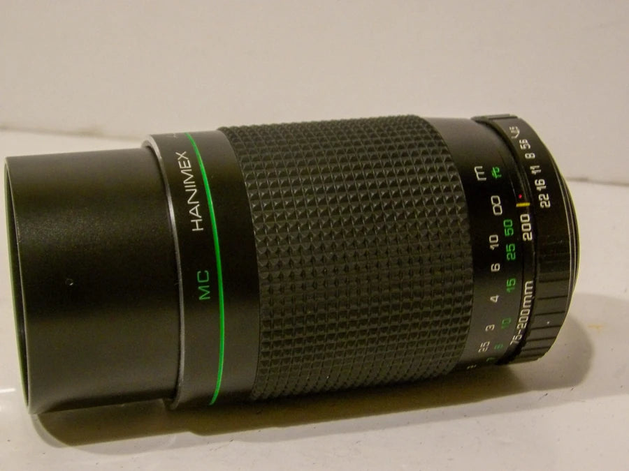 Hanimex Auto Zoom - 75-200mm F4.5-5.6 - Macro MC Lens - M42 Mount - Great Condition image 1