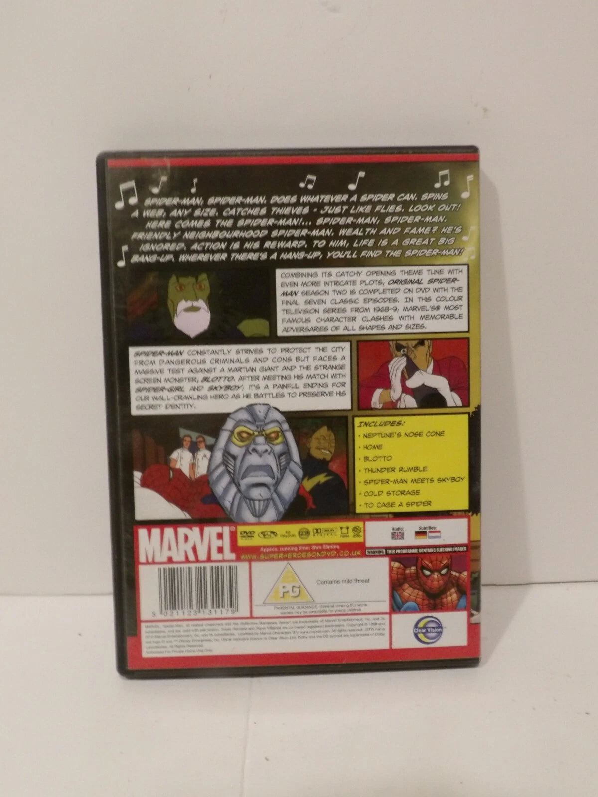 Marvel Original Spider-Man, DVD's Season 2 : Volumes 1 -3 image 9