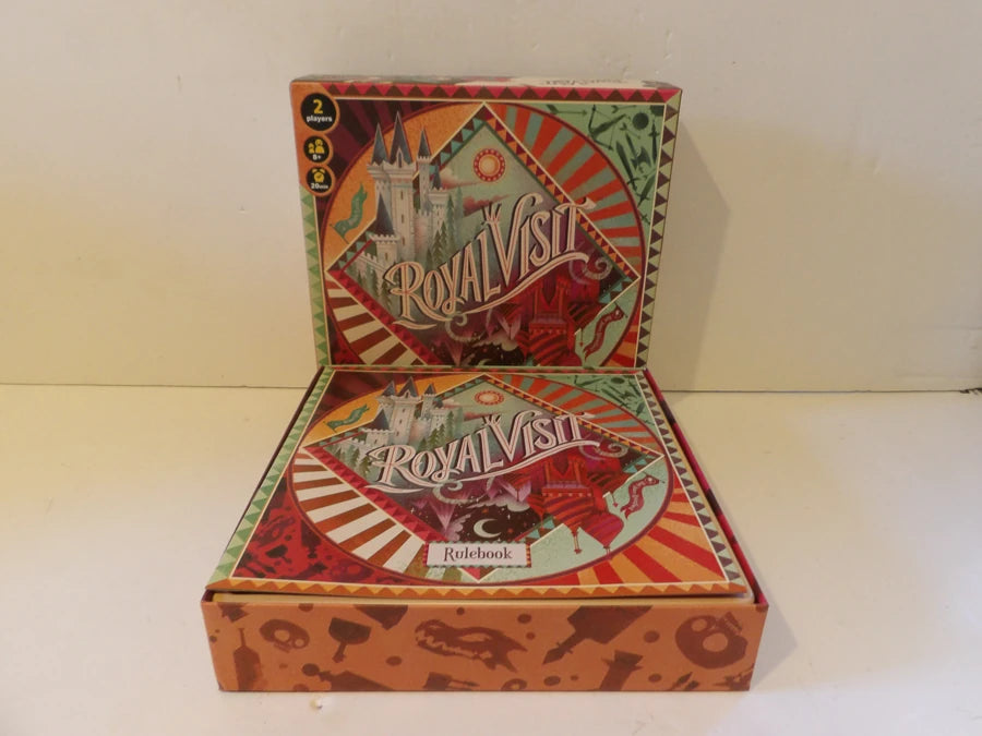Iello - Royal Visit - Board Game - Ages 8+ - 2 Players - 20 mins Minutes Playing Time - Great Condition image 2