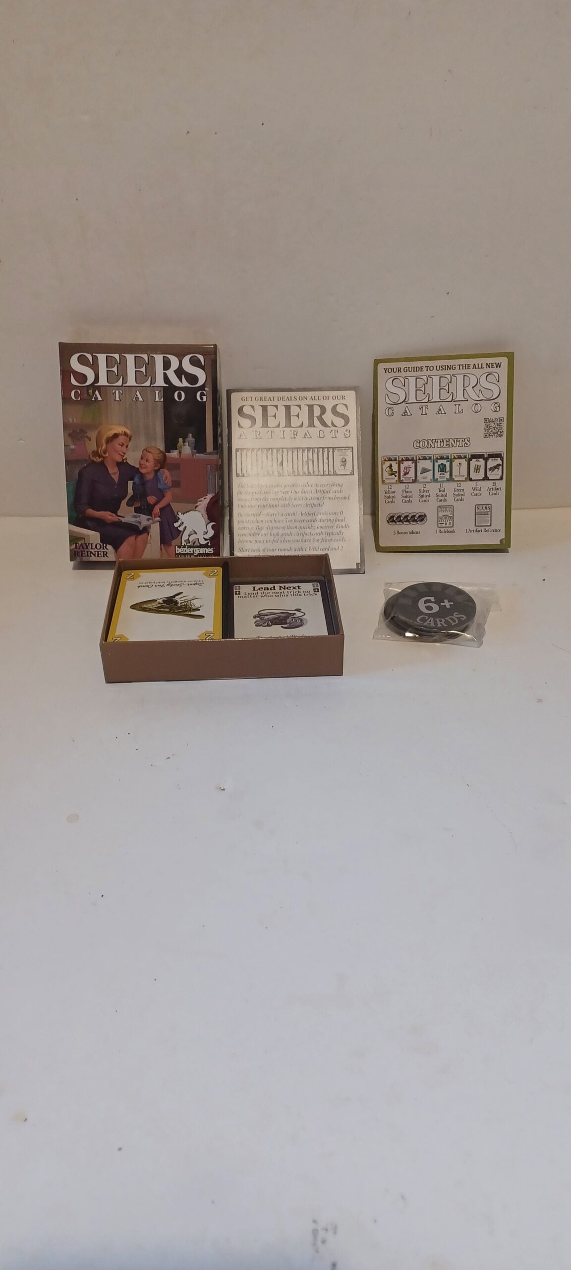 Seers Catalog | Card Game | Taylor Reiner | Retail Condition | Bézier Games image 5