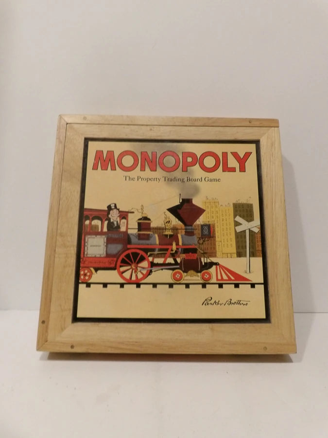 Hasbro - Monopoly - Nostalgia Wooden Edition - Parker Brothers Nostalgic Edition - Great Condition image 0