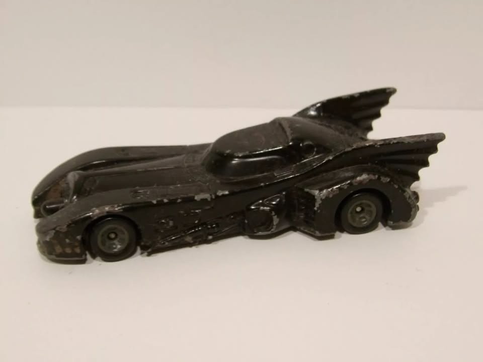 ERTL 1989 DC Comics Batmobile Approx 8cm - 1989 Batman Movie Batmobile image 7