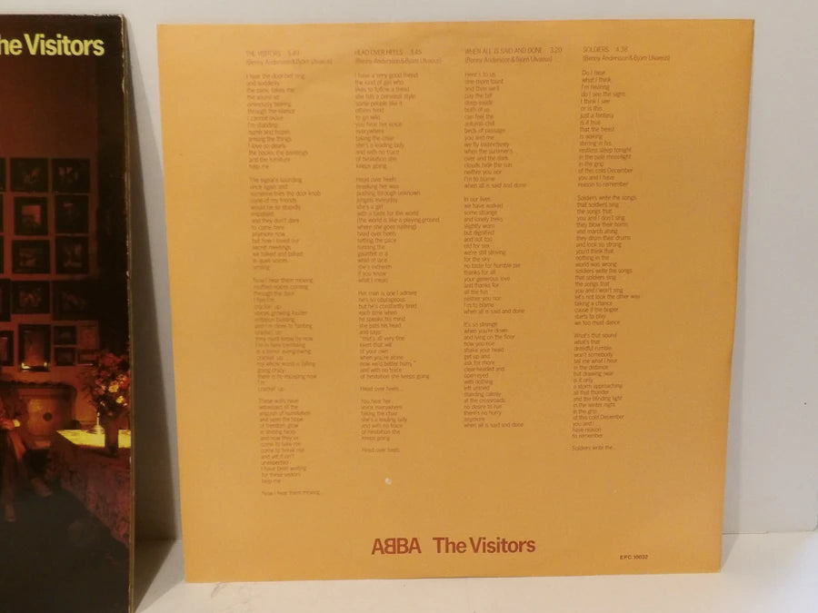 Abba - The Visitors - Vinyl - LP - Album - Ace Records - Original Recording - 1981 - EPC10032 - Great Condition image 3