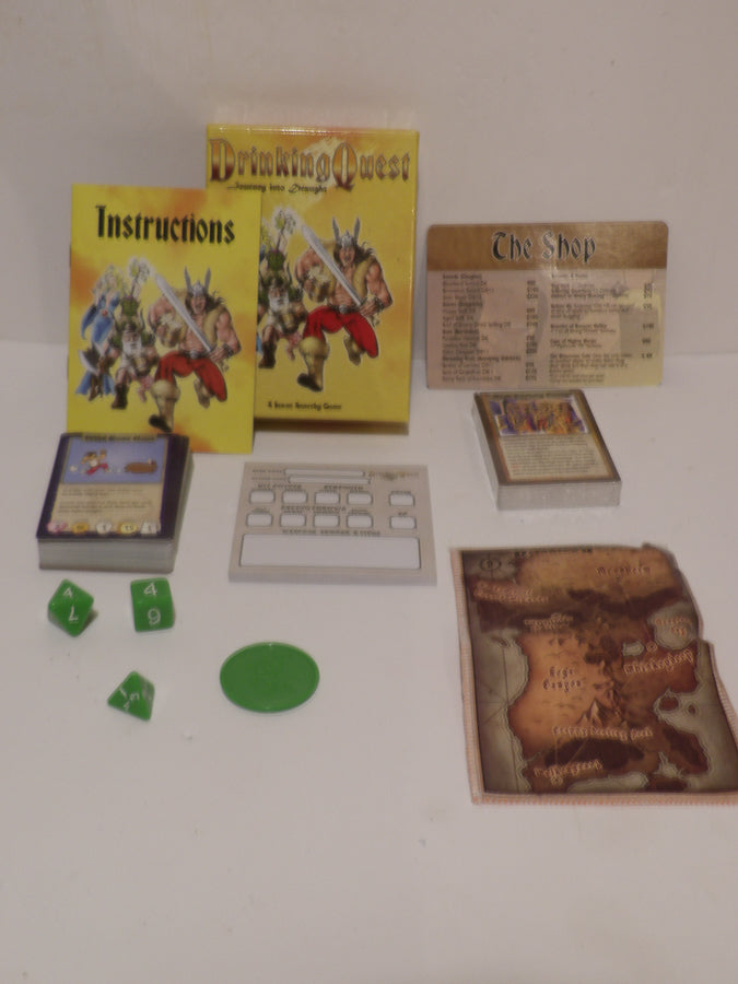 Drinking Quest | Journey Into Draught | 2016 | Be the hero your game night deserves! | Retail Shelf Condition image 0