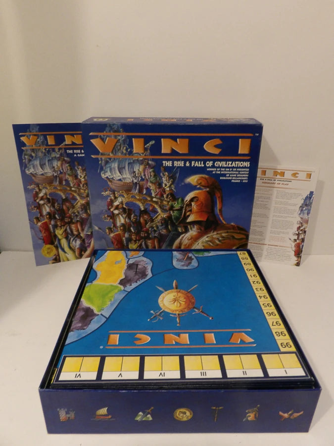 Vinci - Board Game - Philippe Keyaerts - European Civilizations - Great Condition image 4