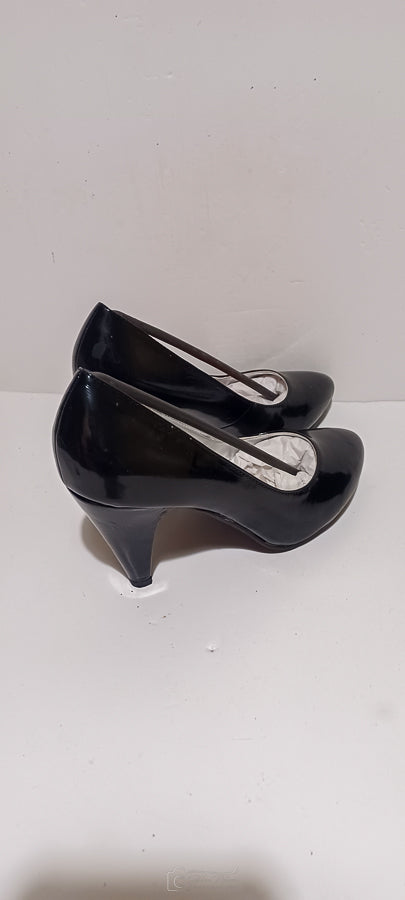Xti - Zapato - Charol - Black - Heel - Brand New image 6