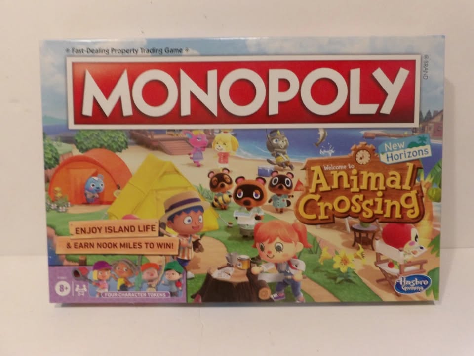 Monopoly Animal Crossing, Edition Kids Video Game Collectible, Brand New Sealed image 0