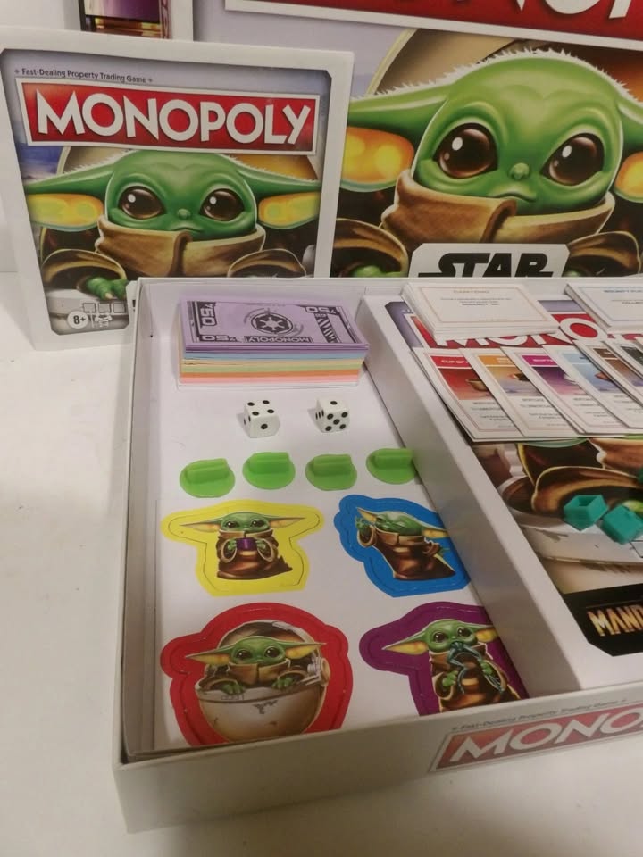 Star Wars Mandalorian Monopoly Board Game - Hasbro - Christmas Family Fun image 1