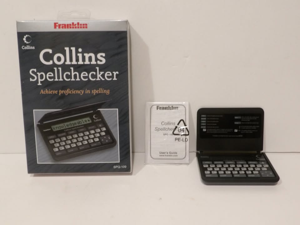 Franklin Collins SPQ-109 Pocket Spellchecker - Box Open - Brand New In Box image 4