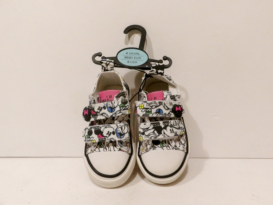 Disney Mini Mouse Girls Canvas Shoes - UK Size 4 image 0