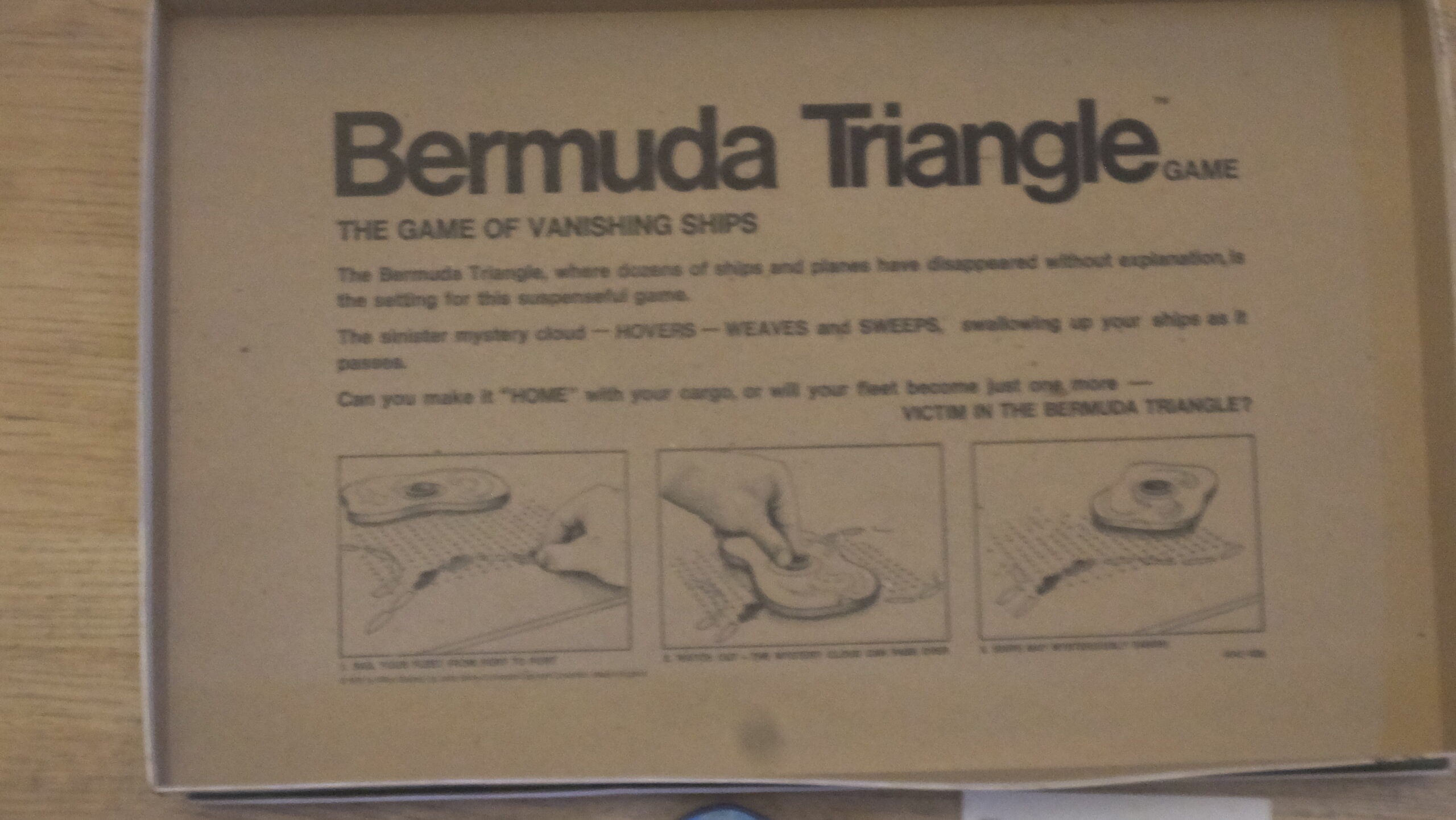 Bermuda Triangle Game - MB Games image 1