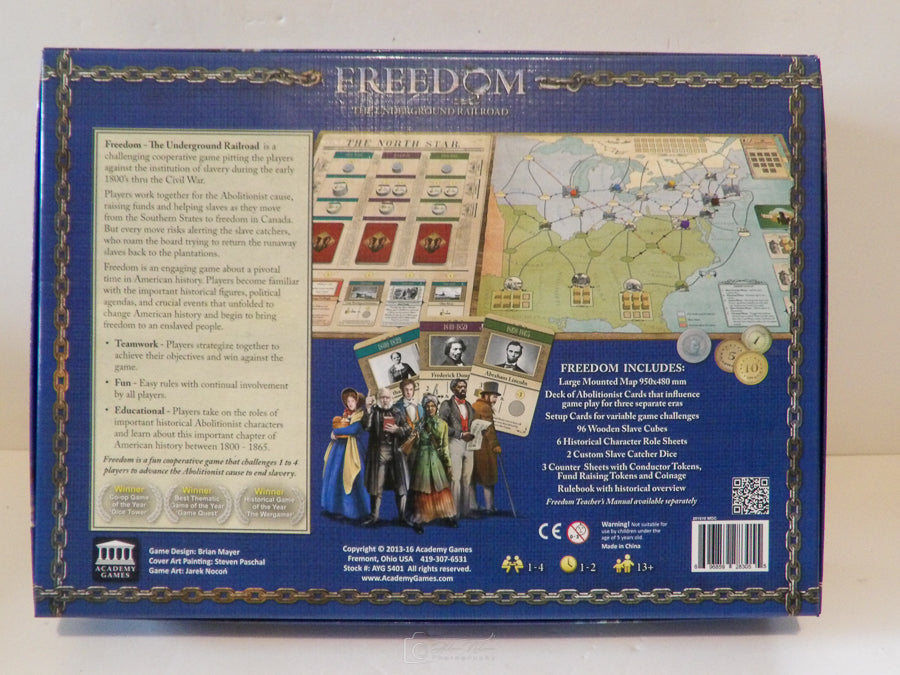 Freedom - The Underground Railroad - 2014 - Brian Mayer - Academy Games - As New Condition image 1