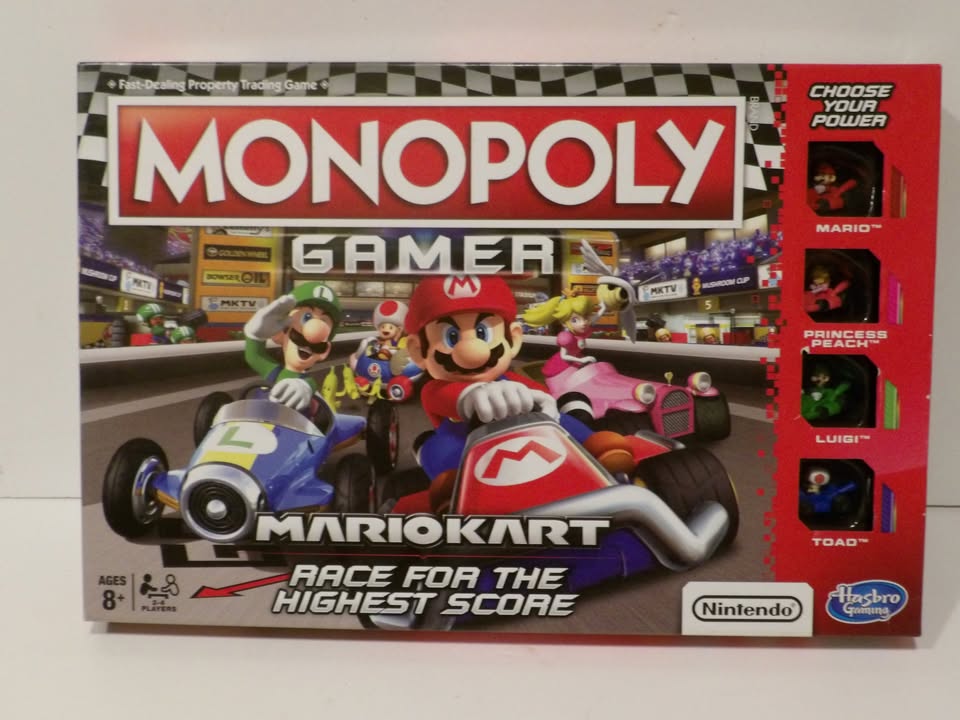 Mario Kart MONOPOLY Official Nintendo Gamer Edition Board Game - Hardly Used Condition. image 6