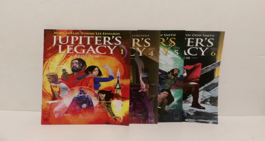 Jupiter's Legacy - Volumes, 1, 4, 5, 6 - 2021 - Paper Back - Great Condition image 0