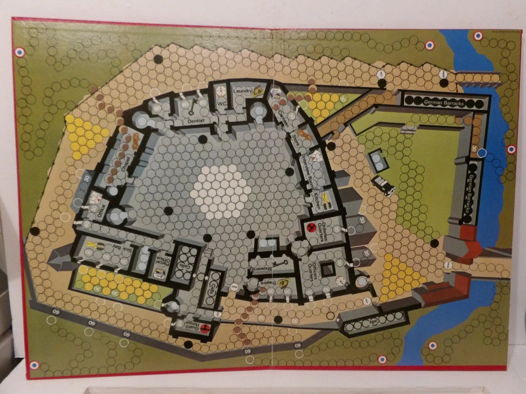 Escape From Colditz 1970's Strategy WW2 Vintage Parker Board Game image 8