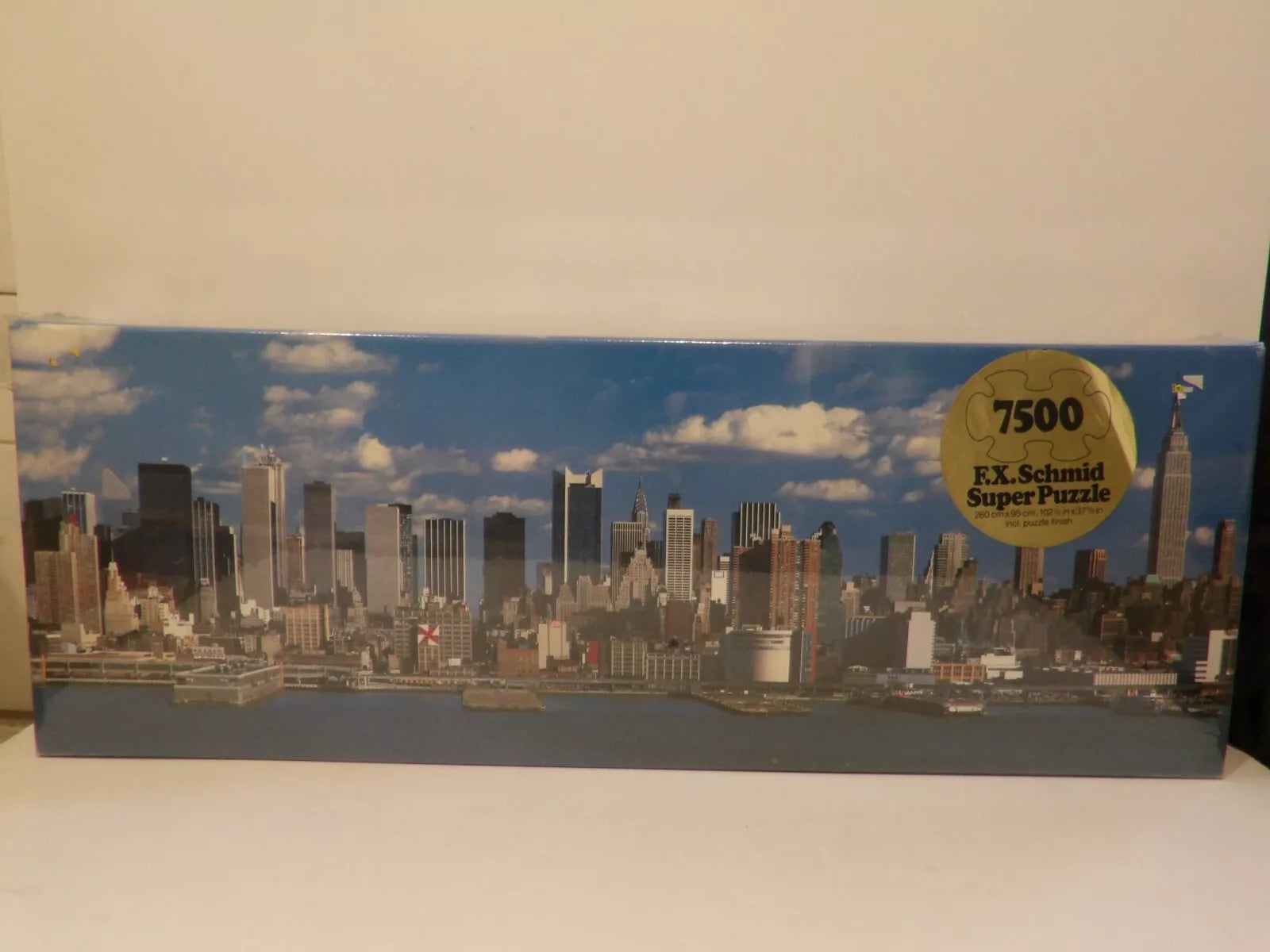 FX Schmid 7500 Piece Super Puzzle New York City Skyline Jigsaw - Brand New image 0
