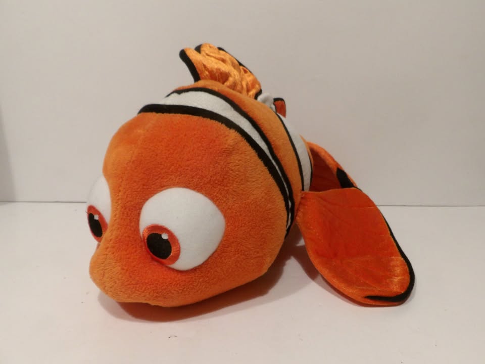Disney Store Stamped Large Nemo Plush Soft Toy Finding Nemo 18” (45cm) Very Good Condition image 7
