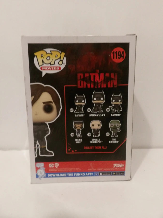 Funko POP! - Bruce Wayne in Batsuit Unmasked - Exclusive Figure - 2022 - #1194 - Brand New Sealed image 1