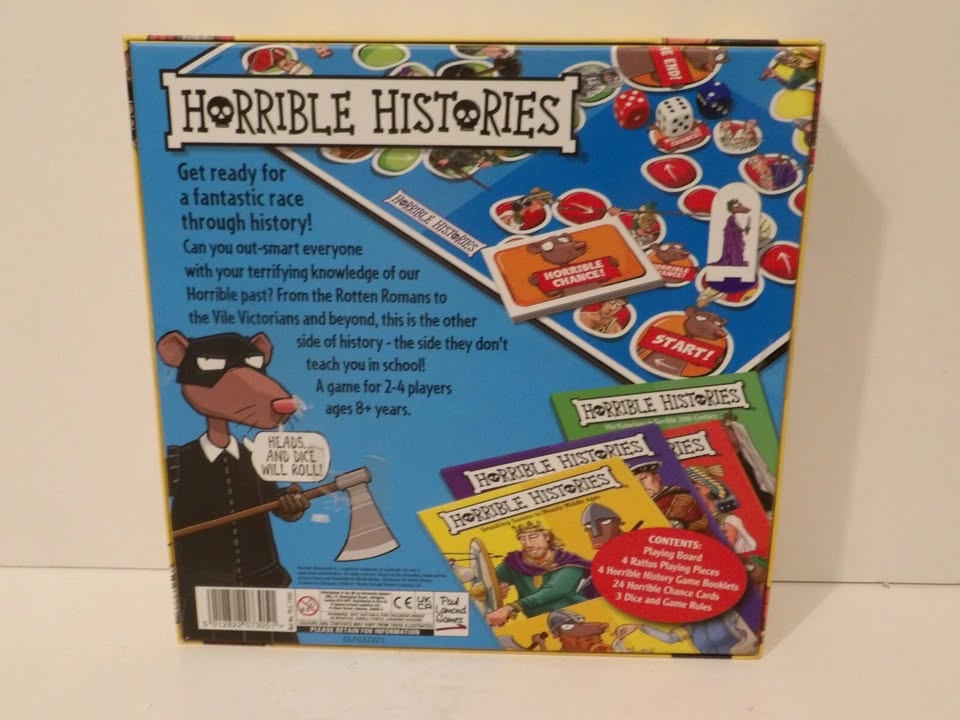 Horrible History -The Board Game - Brand New & Sealed image 1