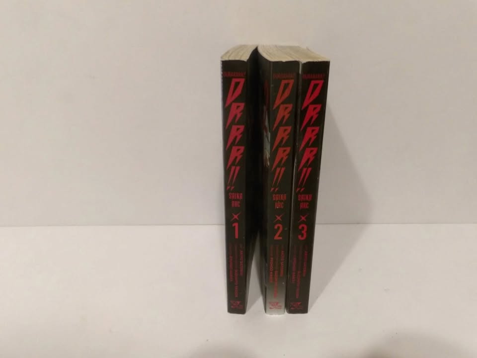 Manga (5) Book Bundle DRRR Durarara!! Vols 1 2 3 and RE: ZERO Vols 1 & 2 image 1
