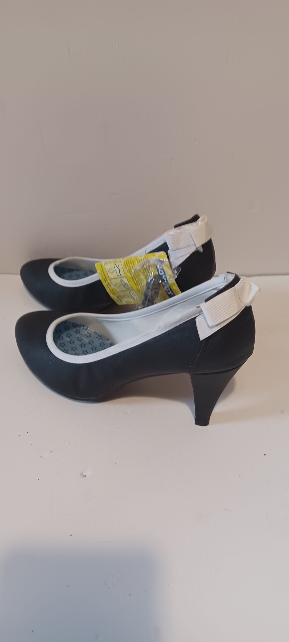 Hoyvoy - Sandalia - Heels - Strapless - Black - Brand New image 3