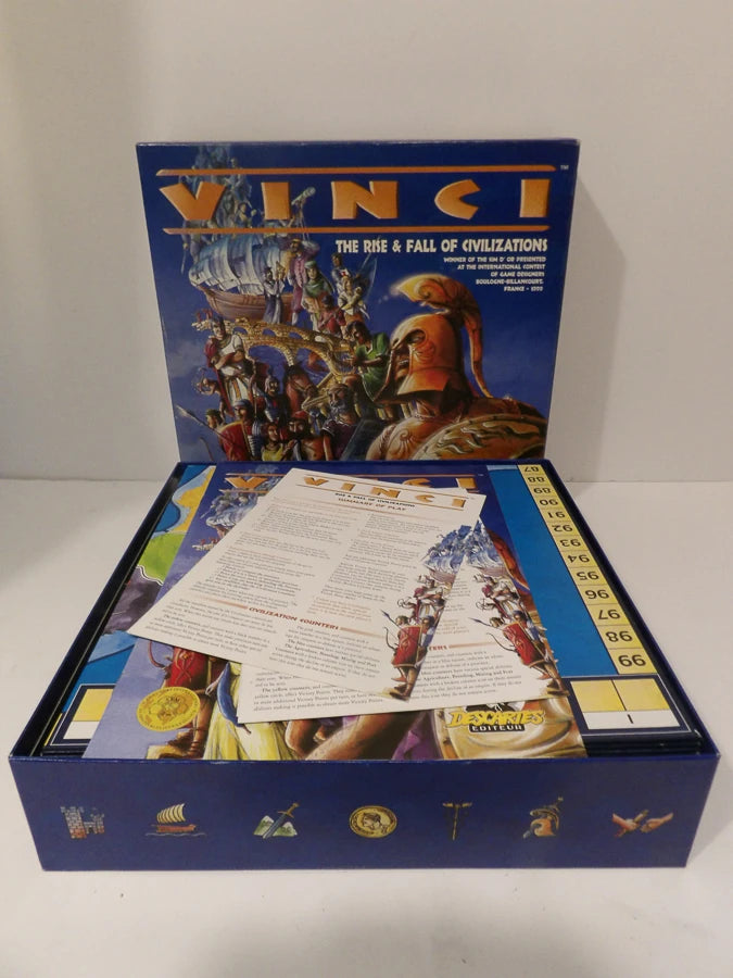 Vinci - Board Game - Philippe Keyaerts - European Civilizations - Great Condition image 2