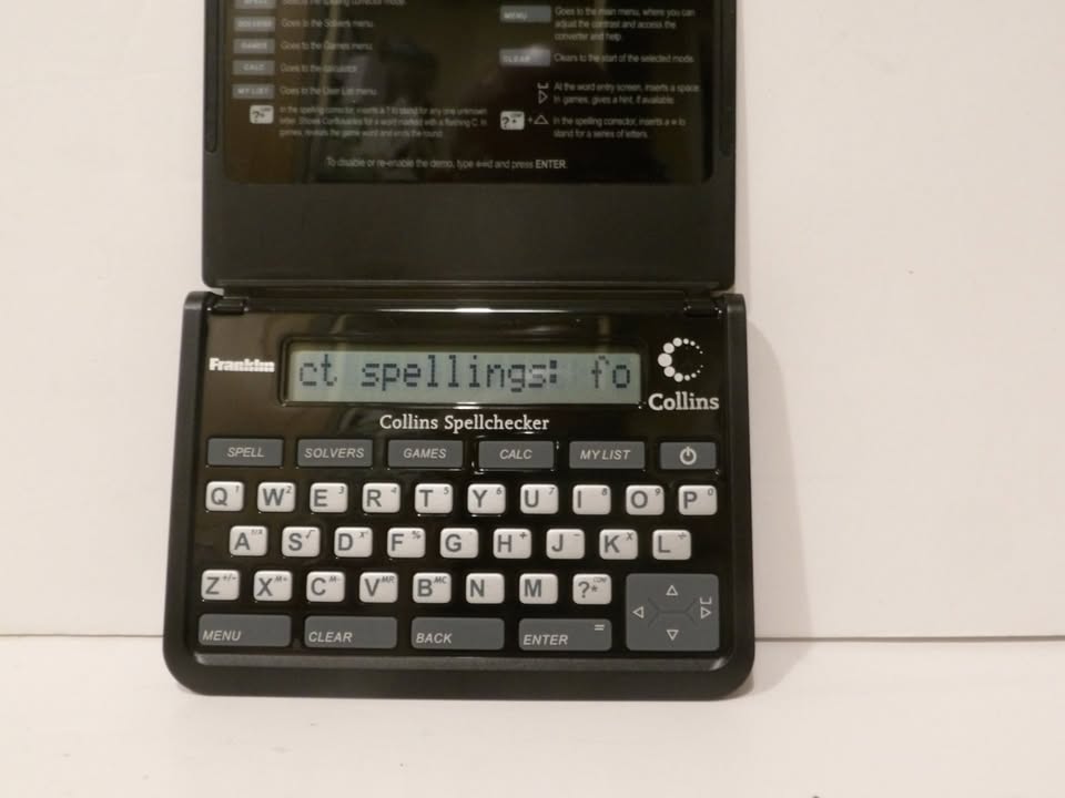 Franklin Collins SPQ-109 Pocket Spellchecker - Box Open - Brand New In Box image 2