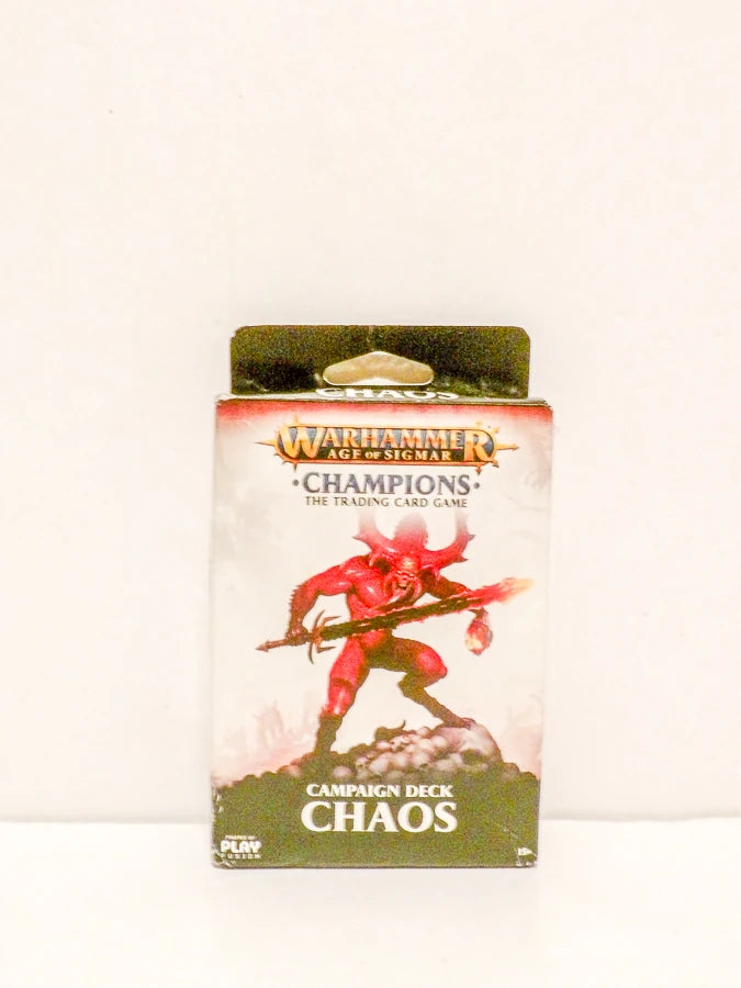 Playfusion - Warhammer - Age of Sigmar - Champions - Campaign Deck Chaos - Box Opened image 0