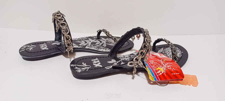 Xti - Sandali - White - Flip Flops With Chain - Brand New image 9
