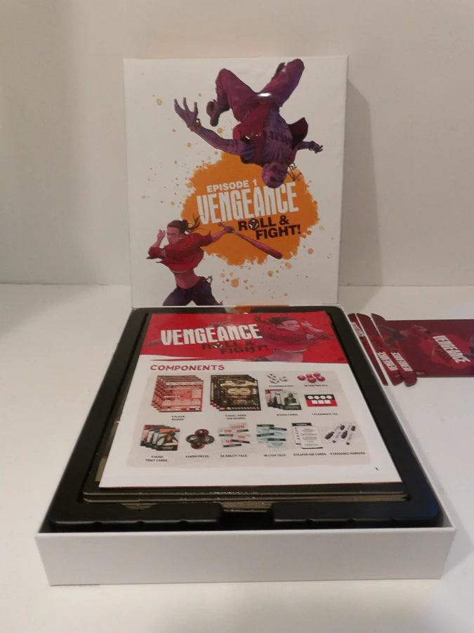 Vengeance: Roll & Fight – Episode 1 (2022) - Mighty Boards - Opened Contents Unused Condition image 3