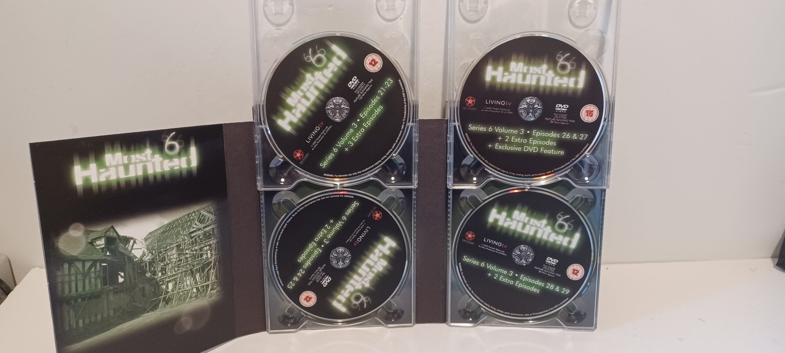 Most Haunted | Series 6 | Volumes 1,2 & 3 | Yvette Fielding | DVD Boxsets | Retail Condition image 5