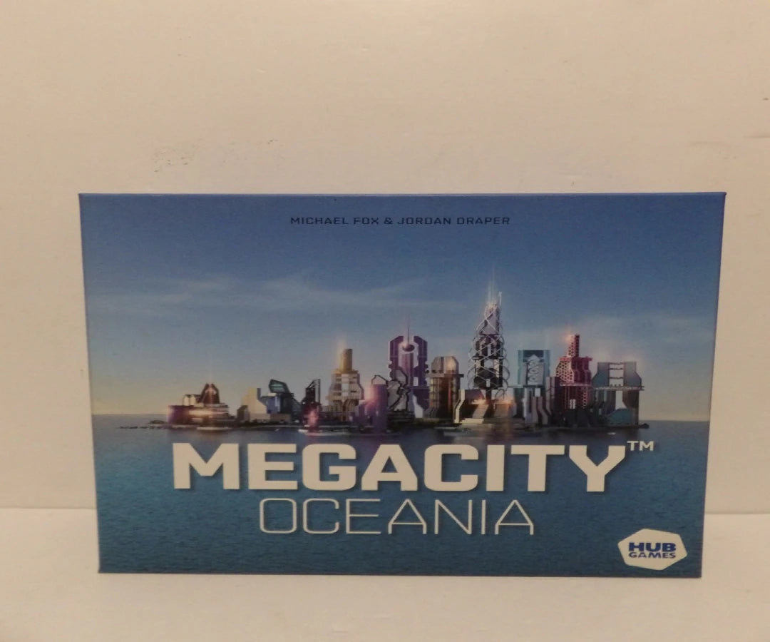 MegaCity -  Oceania -  Build a city on the sea - 2–4 Players - 2019 - Hub Games - Contents Like New image 0