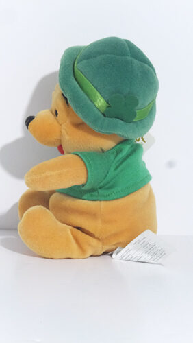 Disney St Patrick's Pooh Plush image 1