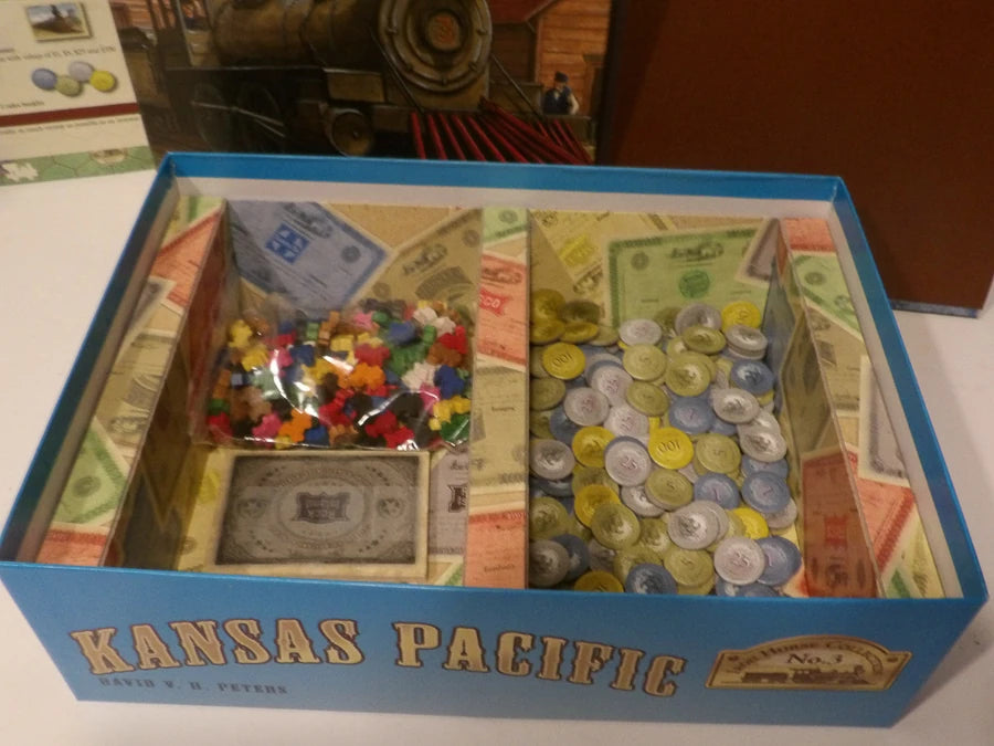 Winsome Games - Kansas Pacific - John Bohrer - Tactical train game - Great Condition image 5