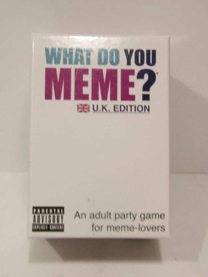What Do You Meme? UK Edition - Box Opened Unused Condition image 0