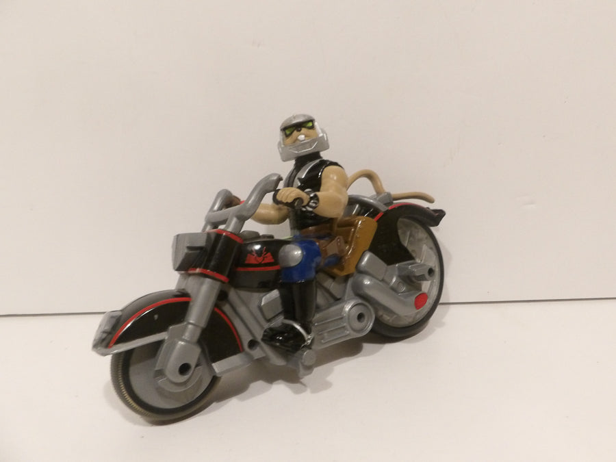 Biker Mice From Mars | 1993 | Throttle Action Figure | The Blazin' Cycle | MFG Galoob Monster Bike | Great Well Stored Condition image 3