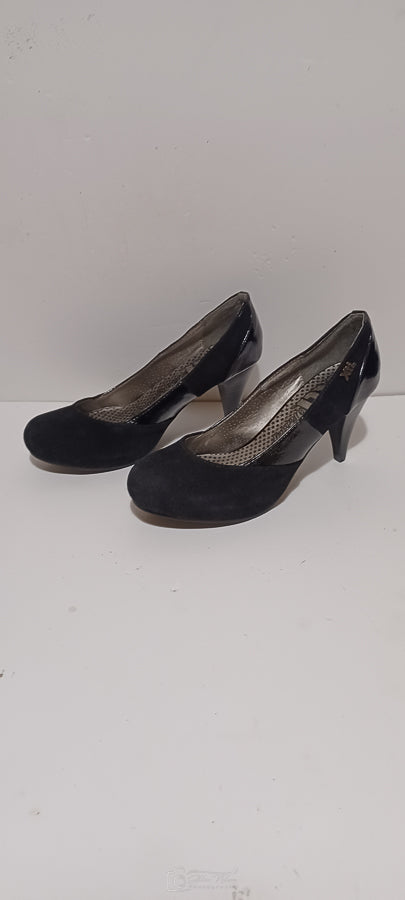 Xti - Sarraje- Strapless Heels - Black - Brand New image 2