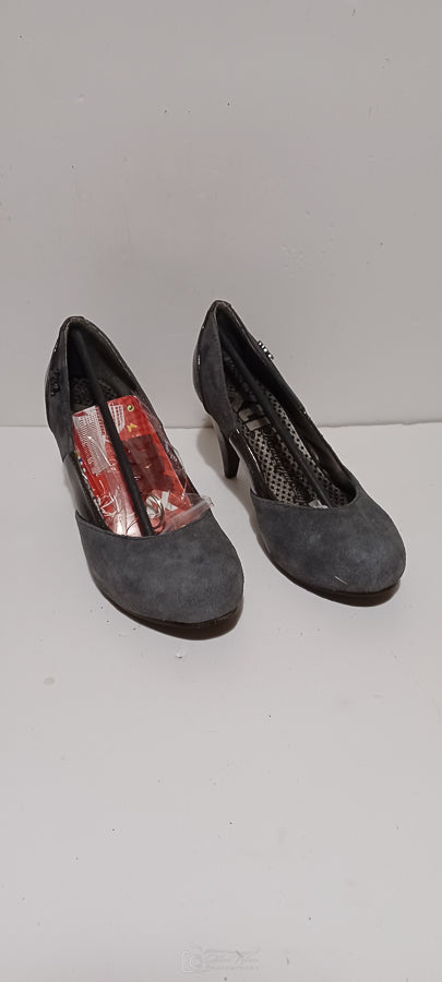 Xti - Sarraje- Strapless Heels - Grey - Brand New image 0