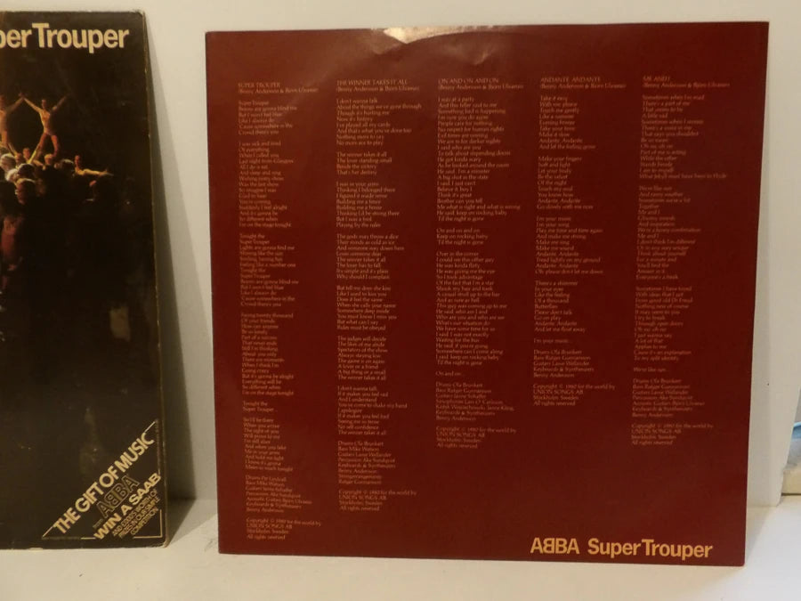 Abba - Super trouper - Vinyl - LP - Album - Ace Records - SEPV10022 - 1980 - Great Condition image 2