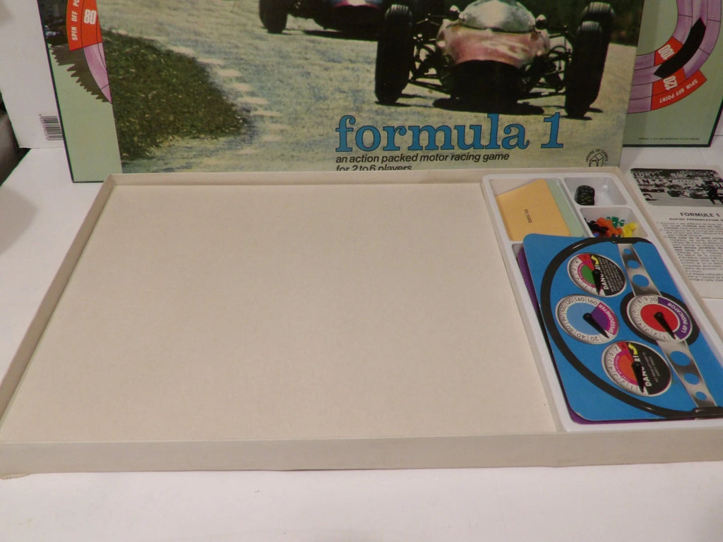 Formula 1 1973s Complete Waddingtons Vintage Board Game image 4