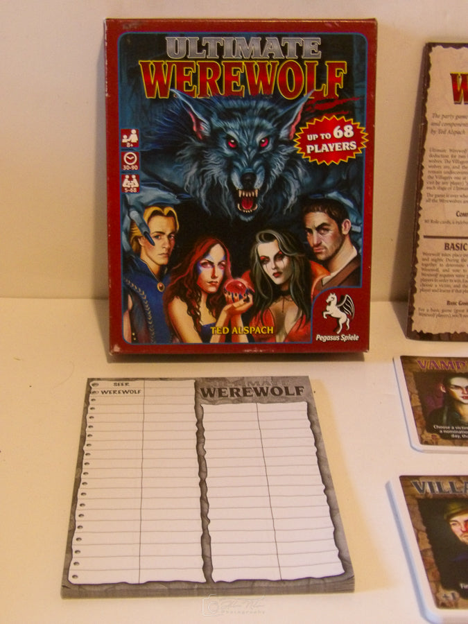 Ultimate Werewolf - Party Game - Ted Alspach - Great Unused Condition image 4