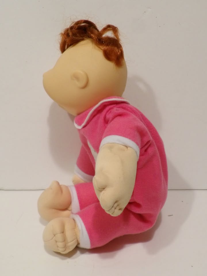 VINTAGE 1978-1988 Sipping Kid - Cabbage Patch Doll / Ginger Tuft Hair image 4