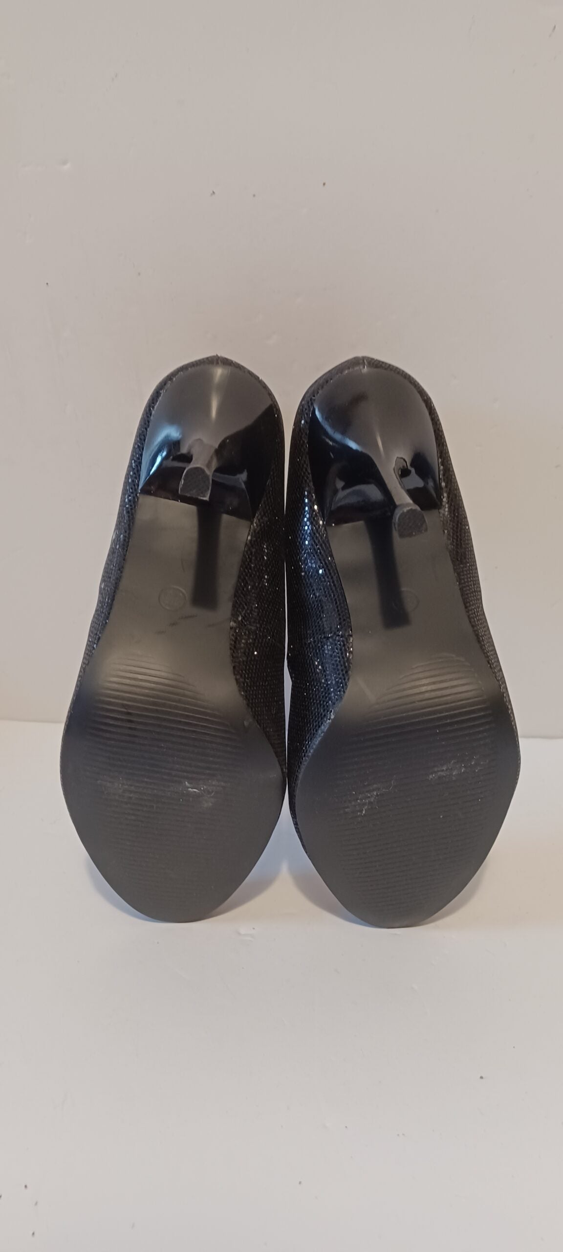 Xti - Zapato - Glitter - Black - Heels - Brand New image 7