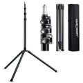 K&F Concept - Aluminum Heavy Duty - Stand 7.5Ft/2.3m/90.55" - Adjustable Lighting Tripod Stand - Softboxes - Photo Studio Speedlight image 0