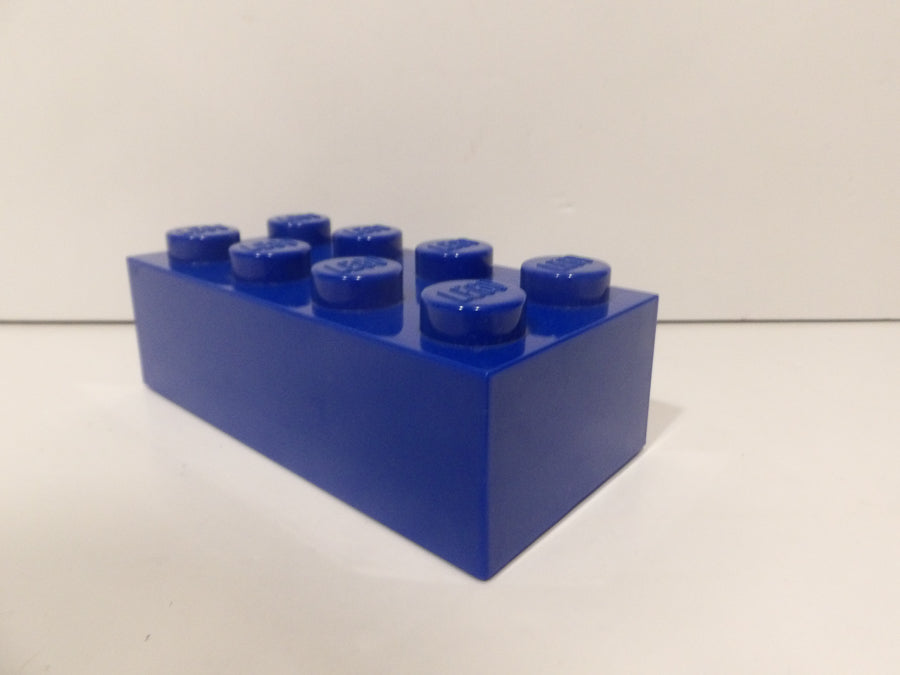 Lego | Blue Brick | Digital Alarm Clock | Based On 2x4 Brick image 3
