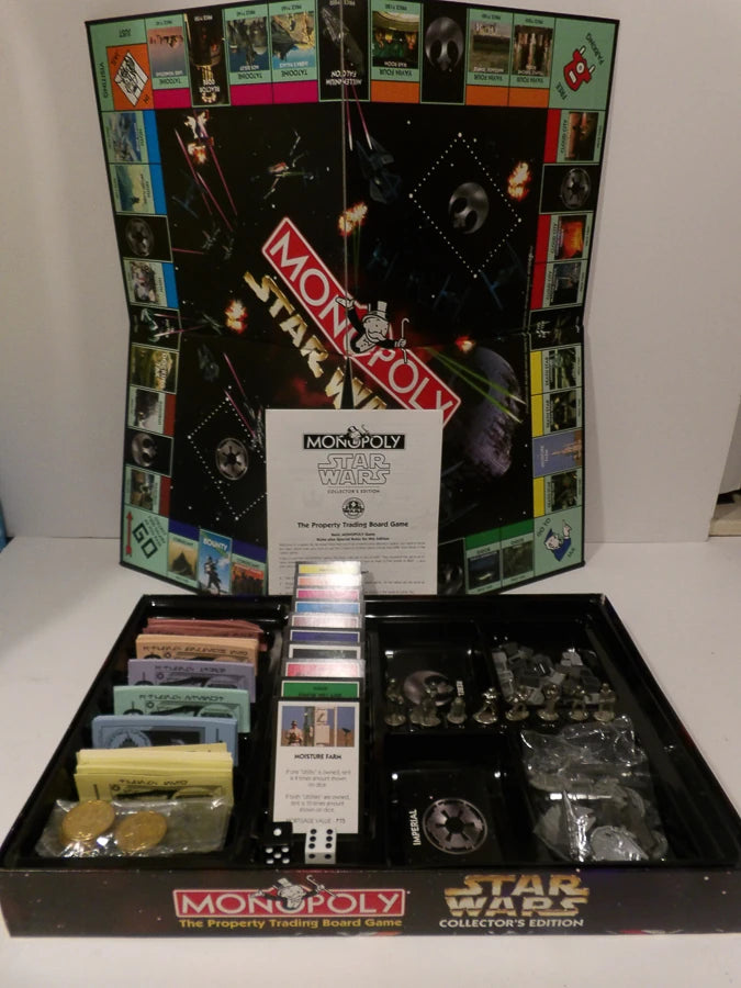 Monopoly - Star Wars - Limited Collector's Edition - 1997 - Great Condition image 0