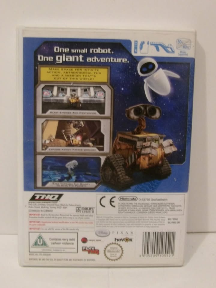 WALL-E Nintendo Wii Game Good Well Stored Condition image 3