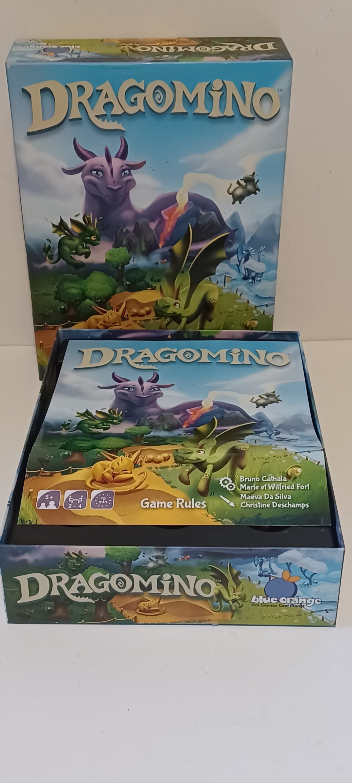 Dragomino | Board Game | Bruno Cathala | Marie Fort | Wilfried Fort | Retail Condition | Blue Orange Games image 1