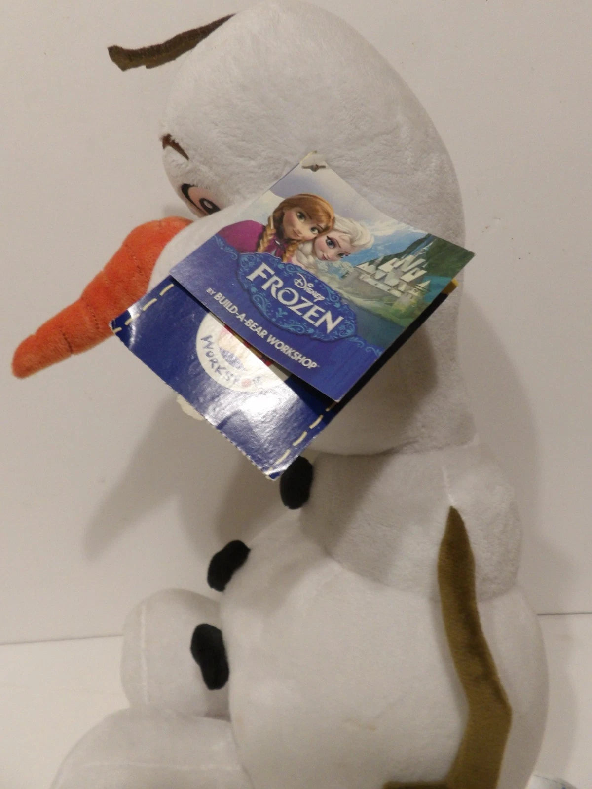 Build A Bear Disney Frozen Olaf Snowman Soft Plush Teddy Bear Toy With Tags image 3